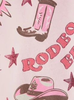 River Island Pink Rodeo Era Sweatshirt