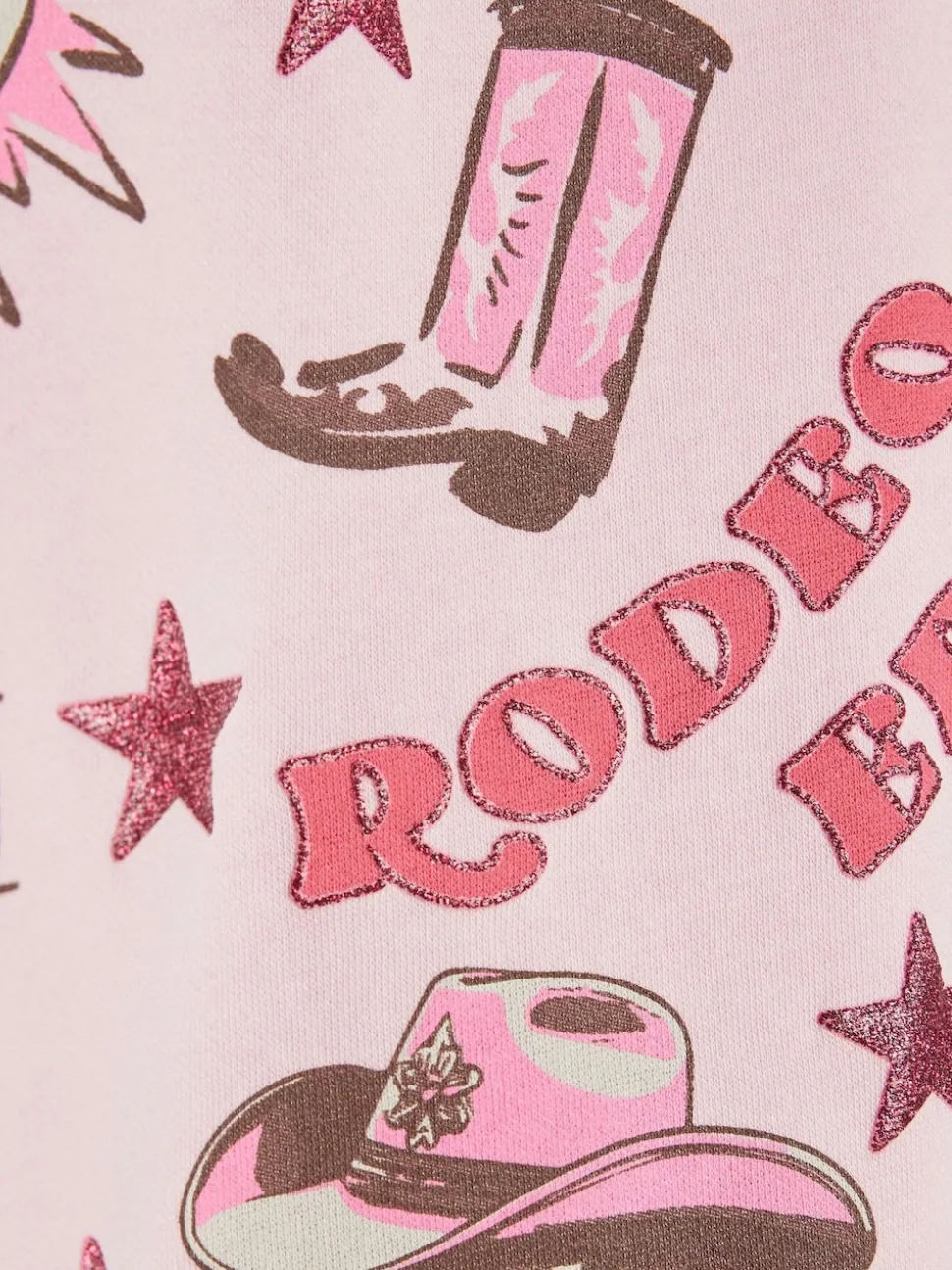 River Island Pink Rodeo Era Sweatshirt