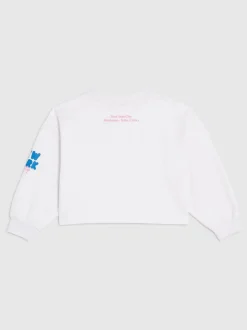 River Island White Girls New York Sweatshirt