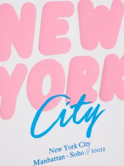 River Island White Girls New York Sweatshirt