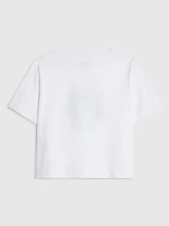 River Island White Hotfix Perfume T-Shirt