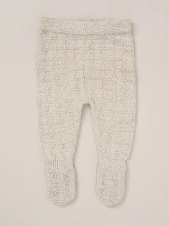 Rock-A-Bye Baby Boutique Baby Grey Knit Cardigan and Footed Leggings Set