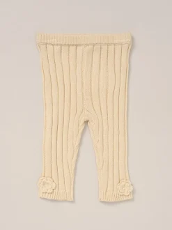 Rock-A-Bye Baby Boutique Baby Knit White Cardigan and Leggings Set