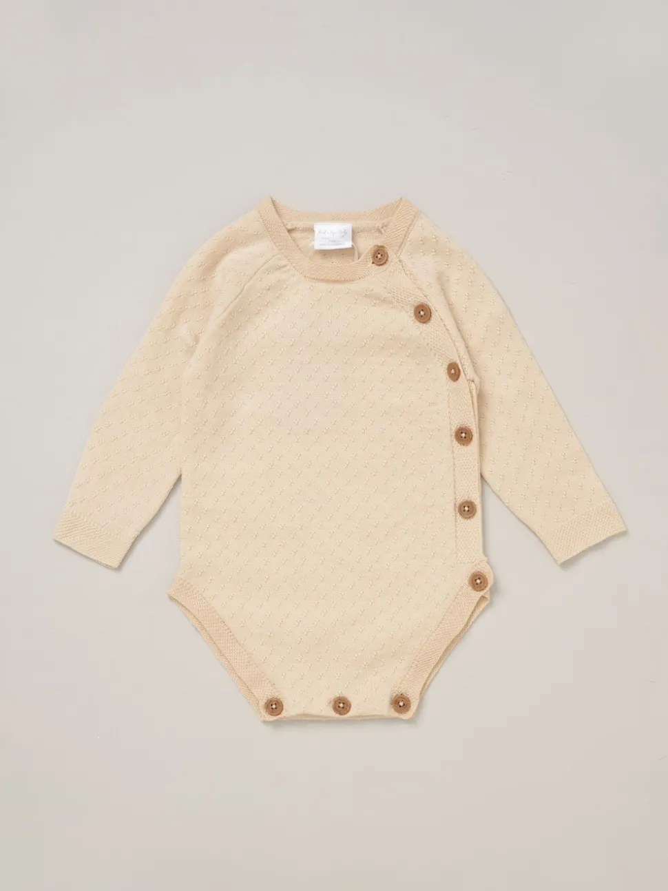 Rock-A-Bye Baby Boutique Baby Knit Brown Bodysuits Leggings and Hats Set 3-Piece