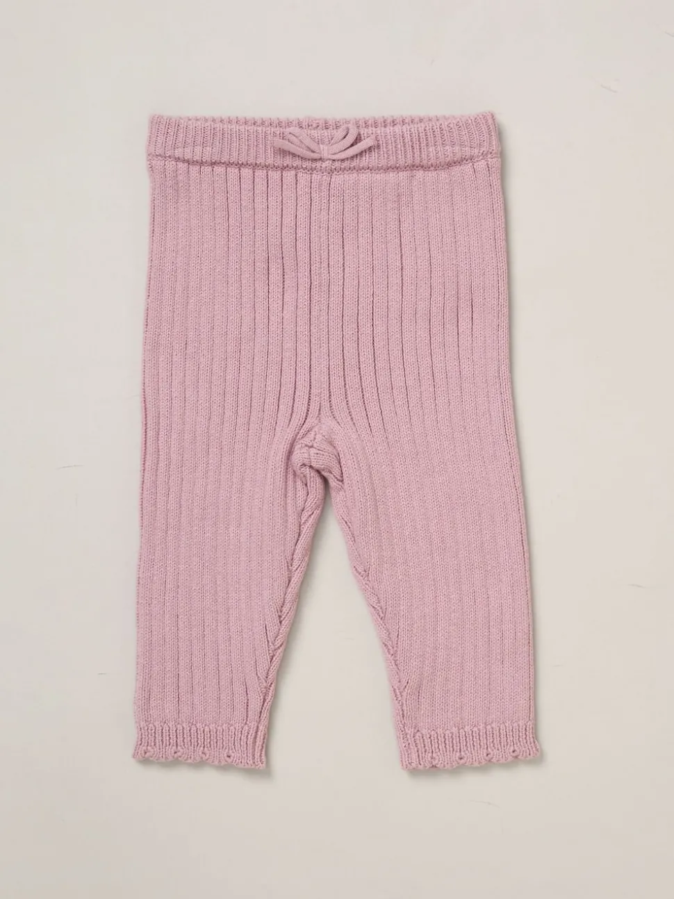 Rock-A-Bye Baby Boutique Baby Pink Knit Bodysuits Leggings and Hats Set 3-Piece