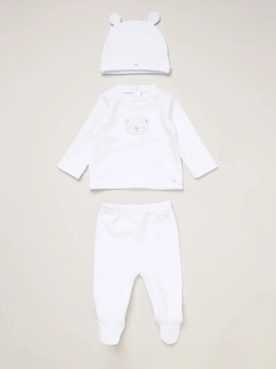 Rock-A-Bye Baby Boutique Baby Quilted Top, Trousers and Hat Set
