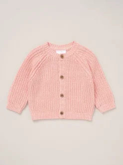 Rock-A-Bye Baby Boutique Cardigan with Embroidery Back Detail
