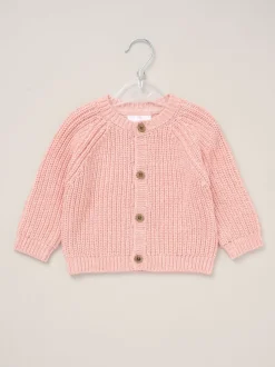 Rock-A-Bye Baby Boutique Cardigan with Embroidery Back Detail