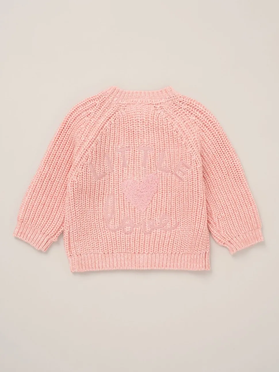 Rock-A-Bye Baby Boutique Cardigan with Embroidery Back Detail