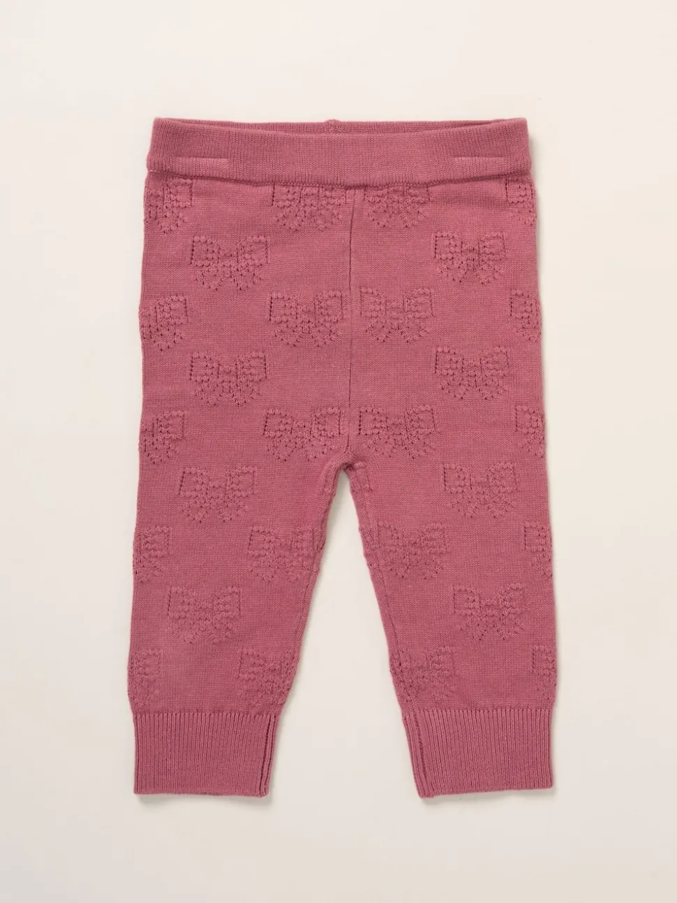 Rock-A-Bye Baby Boutique Pink Baby Knit Cardigan and Leggings Set
