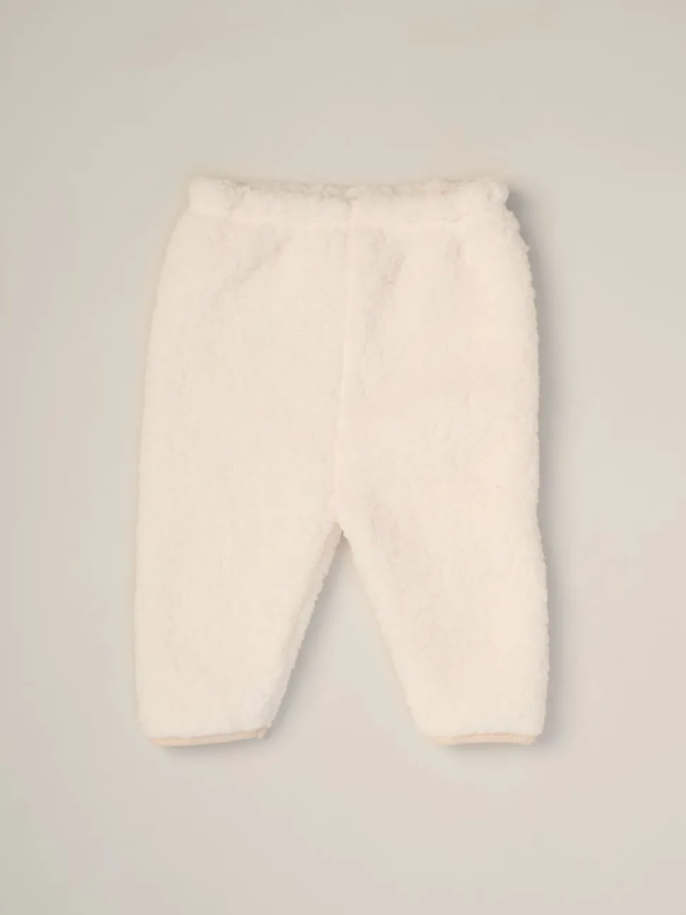 Rock-A-Bye Baby Boutique White 3-Piece Teddy Gilet, Bodysuit and Footed Trousers Set