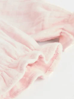 Rose Pink Long Sleeve Baby Top and Leggings 2 Piece Set (0mths-2yrs)