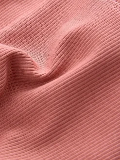 Rust Pink 1 Pack Rib Flare Leggings (3-16yrs)