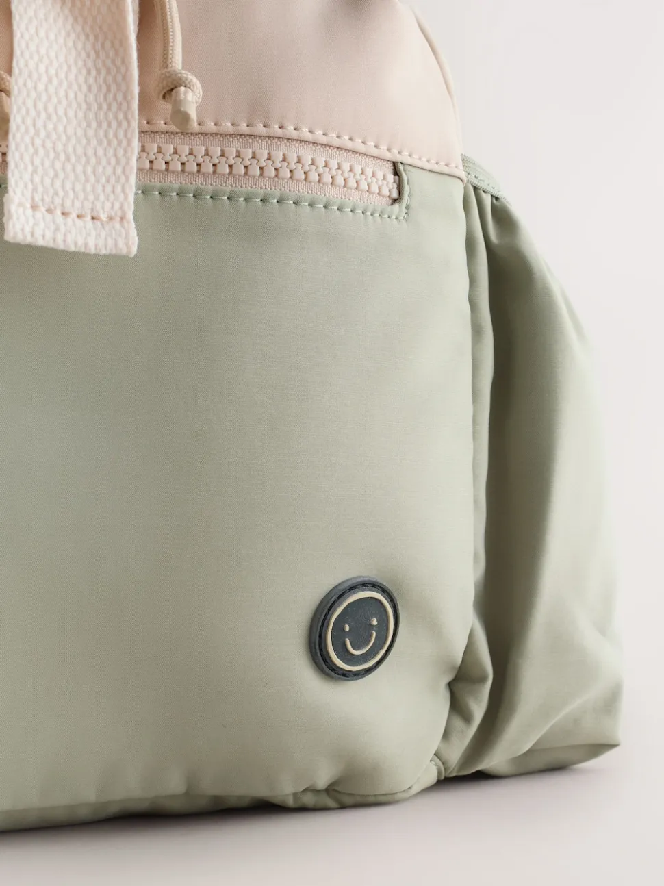 Sage Green Colourblock Small Backpack