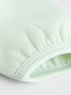 Sage Green/ Cream Ditsy Baby Frill Collar Sweater and Leggings 2 Piece Set (0mths-2yrs)