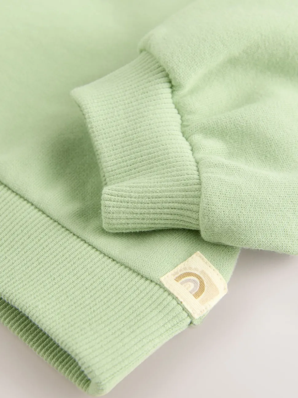 Sage Green Crew Neck Sweatshirt (3mths-7yrs)