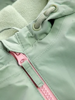 Sage Green Waterproof Printed Puddlesuit (3mths-7yrs)