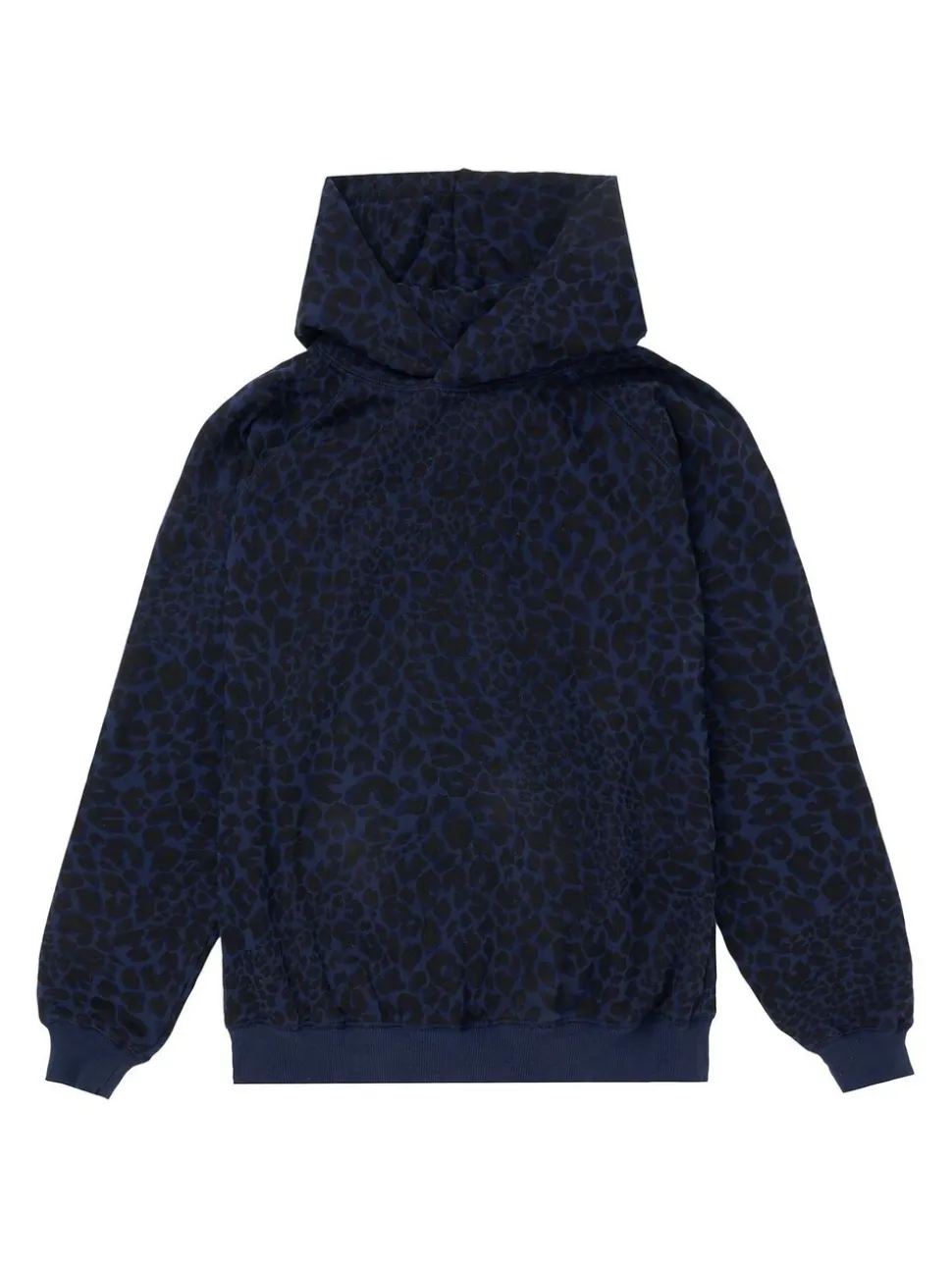 SCAMP & DUDE Blue Kids Hoodie with Leopard And Lightning Bolt