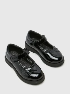 Schuh Black BTS Lemonade Heart Shoes