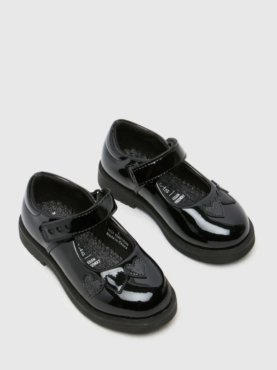 Schuh Black BTS Lemonade Heart Shoes