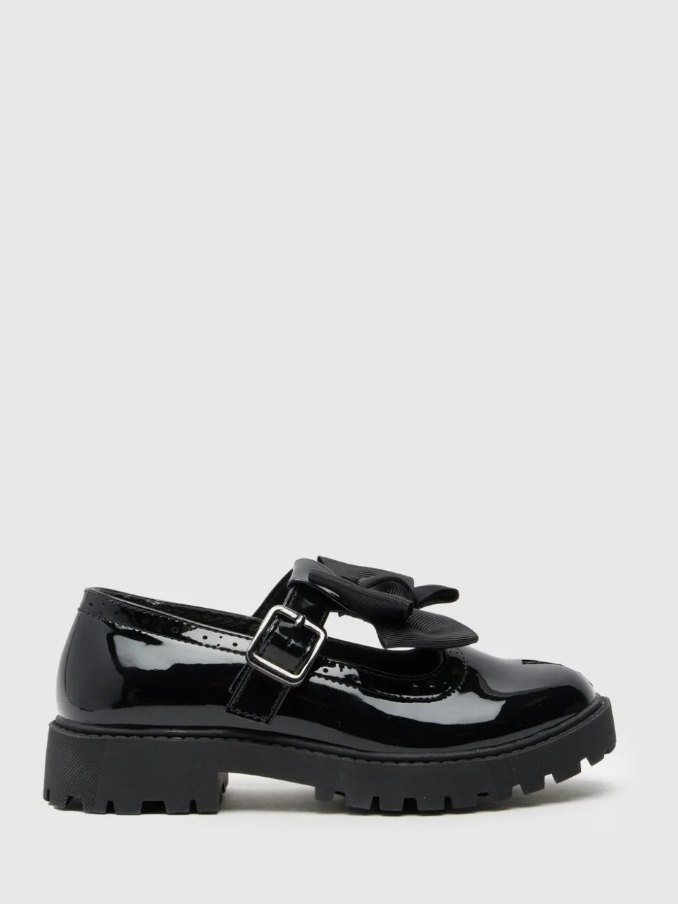 Schuh Black BTS Lollipop T-Bar School Shoes