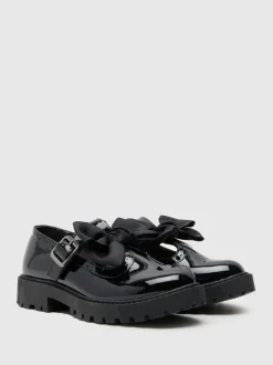 Schuh Black BTS Lollipop T-Bar School Shoes