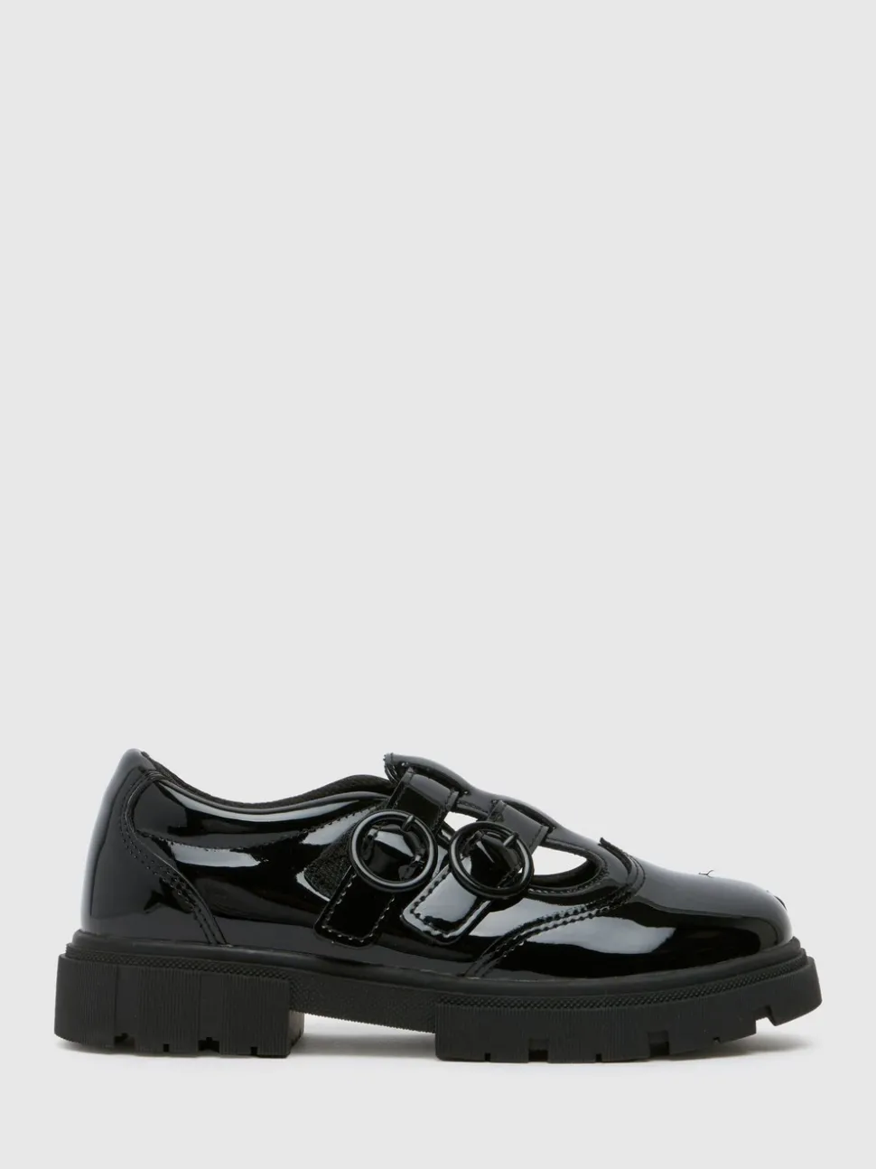 Schuh Black BTS Lovey T-Bar School Shoes