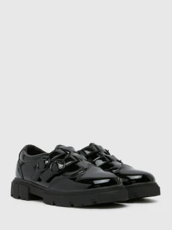 Schuh Black BTS Lovey T-Bar School Shoes
