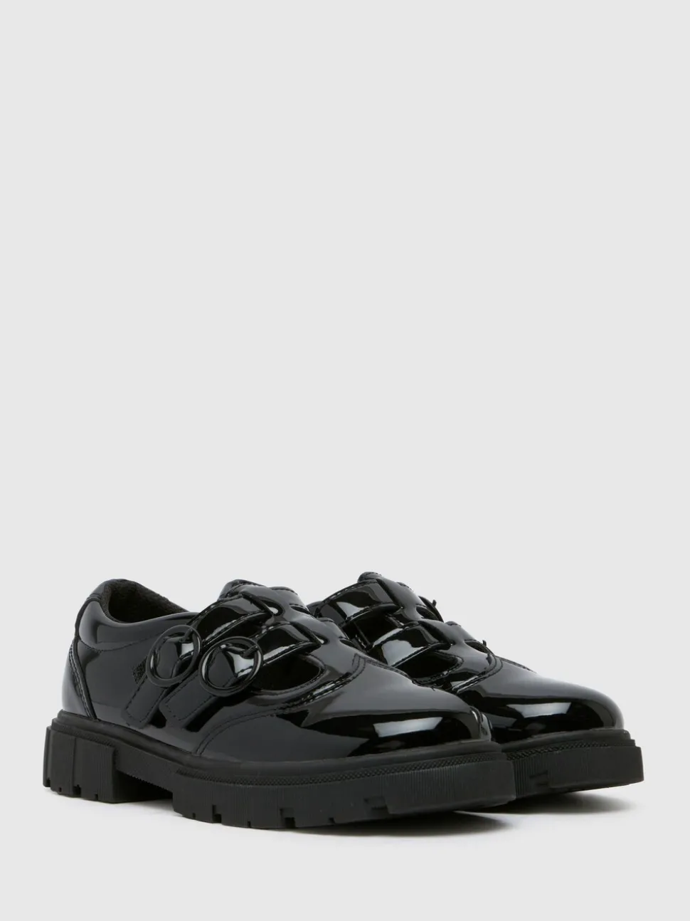 Schuh Black BTS Lovey T-Bar School Shoes