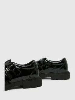 Schuh Black BTS Lovey T-Bar School Shoes