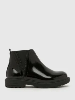 Schuh Black Crystal Boots