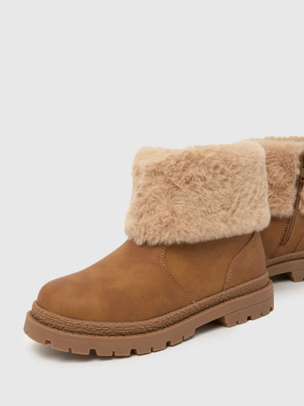 Schuh Brown Suede Cranberry Suede Boots