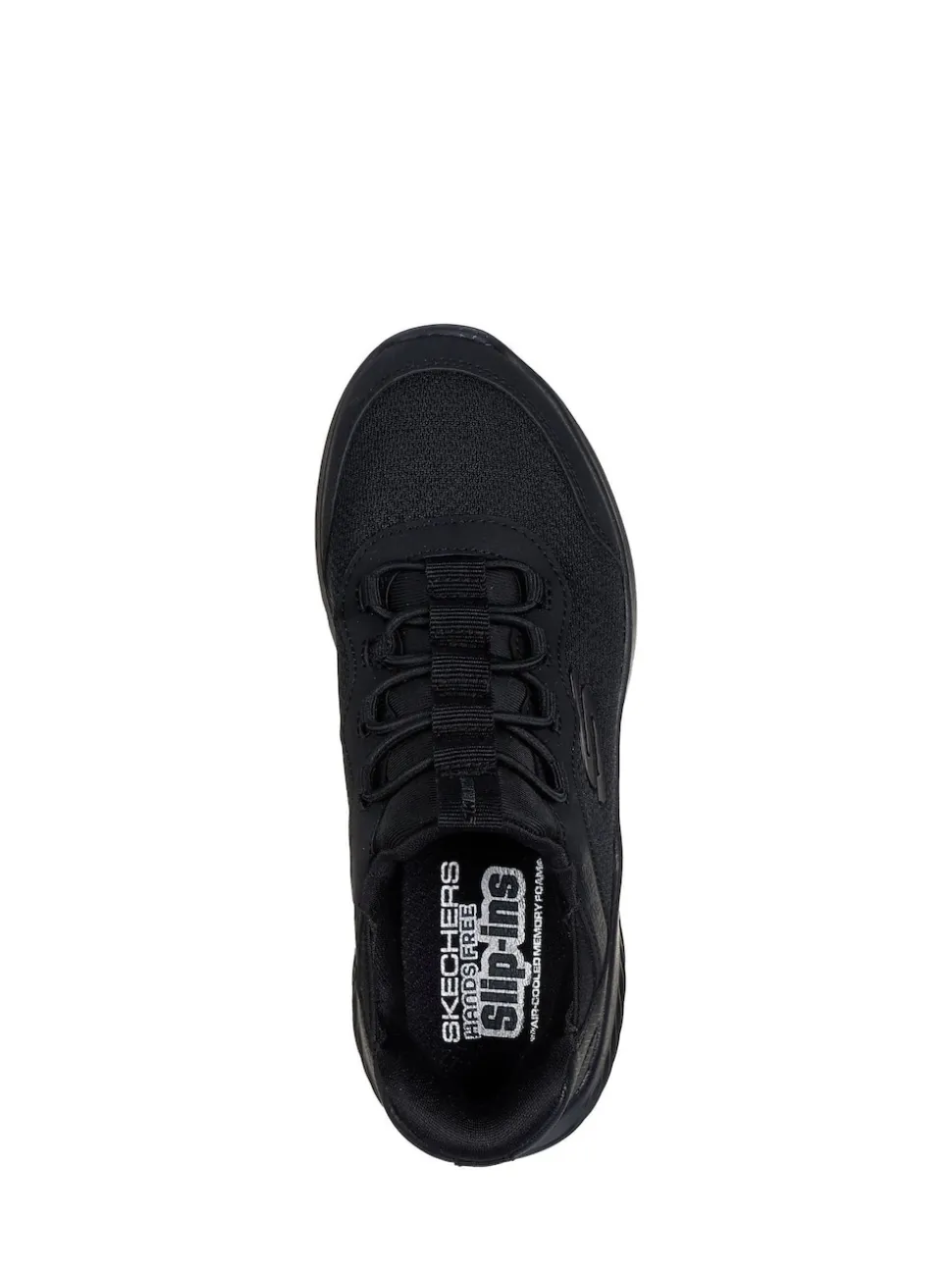 Skechers Black Bounder Brisk Burst School Slip In Trainers