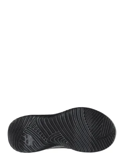 Skechers Black Bounder Power Study School Trainers