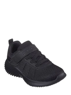 Skechers Black Kids Bounder School Shoes
