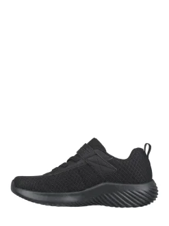 Skechers Black Kids Bounder School Shoes