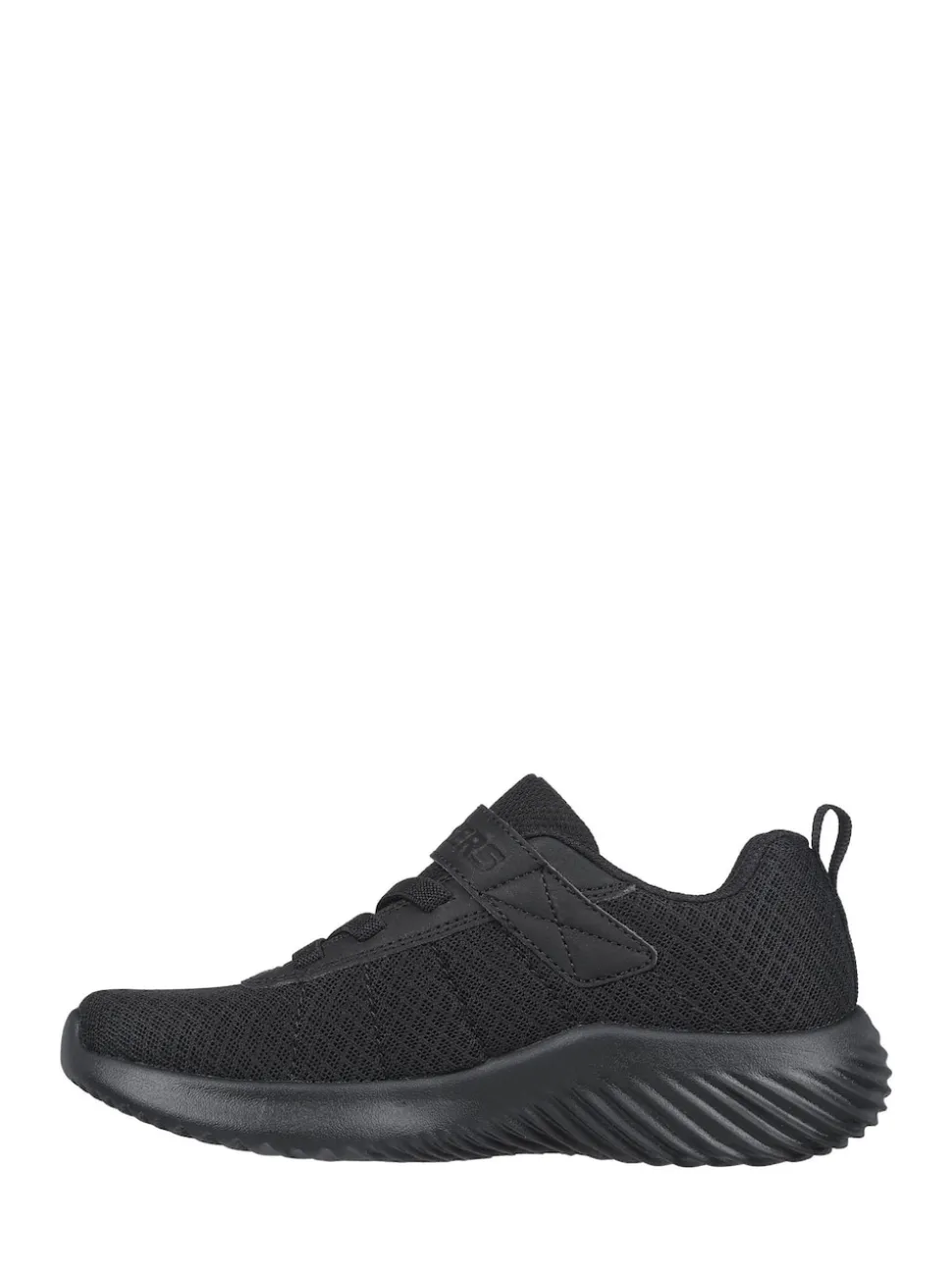 Skechers Black Kids Bounder School Shoes