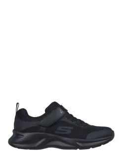 Skechers Black Kids Dynamatic School Shoes