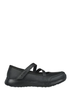 Skechers Black Microstrides School Bus Kicks Trainers