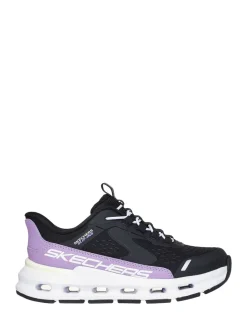 Skechers Black Glide Step Vista Lane Trainers