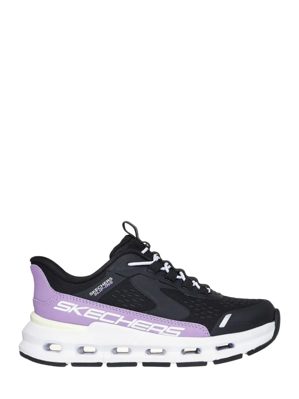 Skechers Black Glide Step Vista Lane Trainers