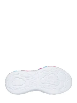 Skechers Blue Eternal Heart Lights Trainers