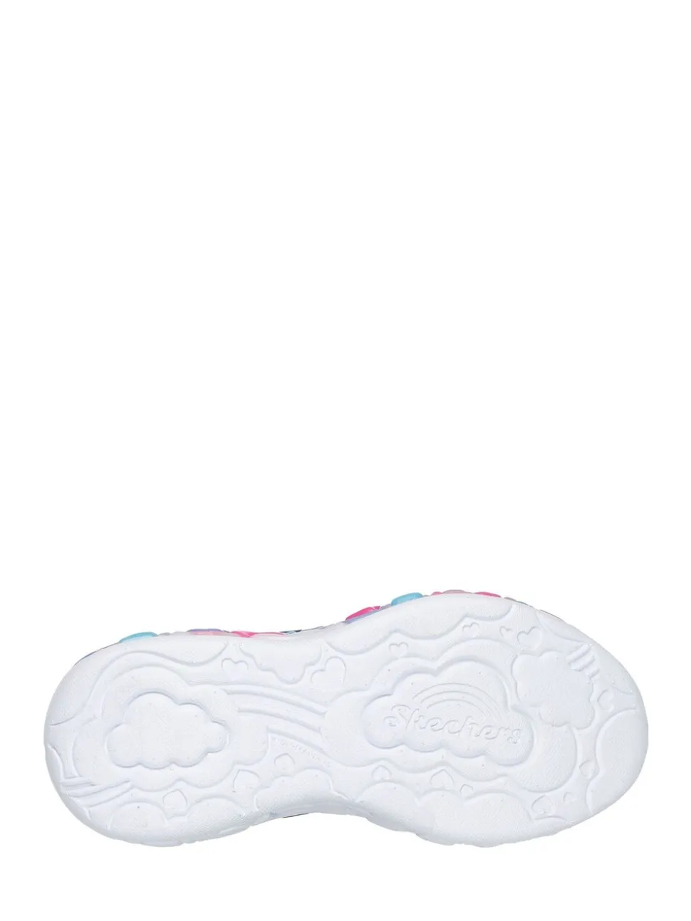 Skechers Blue Eternal Heart Lights Trainers