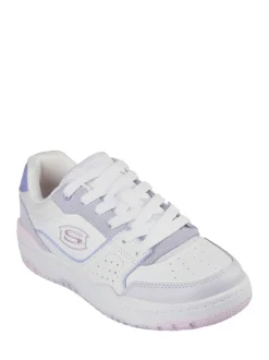 Skechers White SKX 228 Trainers
