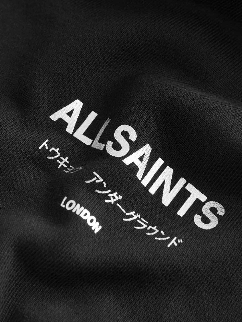 smALLSAINTS Black Amphia Underground Zip Hoodie