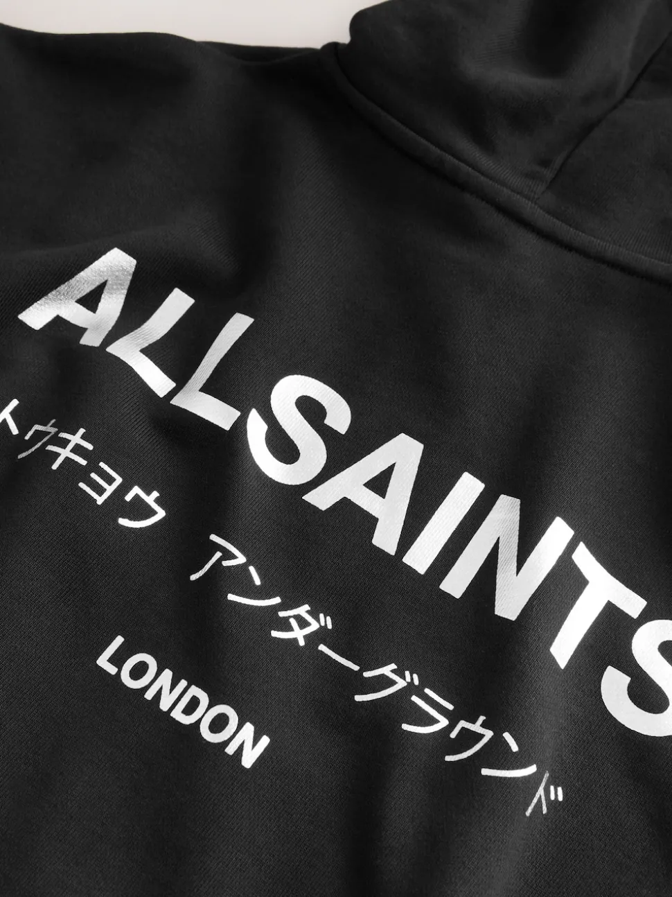 smALLSAINTS Black Amphia Underground Zip Hoodie