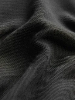 smALLSAINTS Black/Gold Biggy Oversized Pullover Hoodie