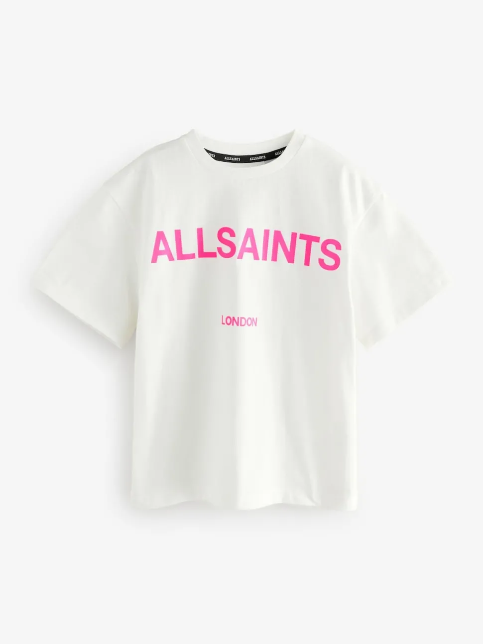 smALLSAINTS Black/Pink Oversized Girls Logo T-Shirts 3 Pack