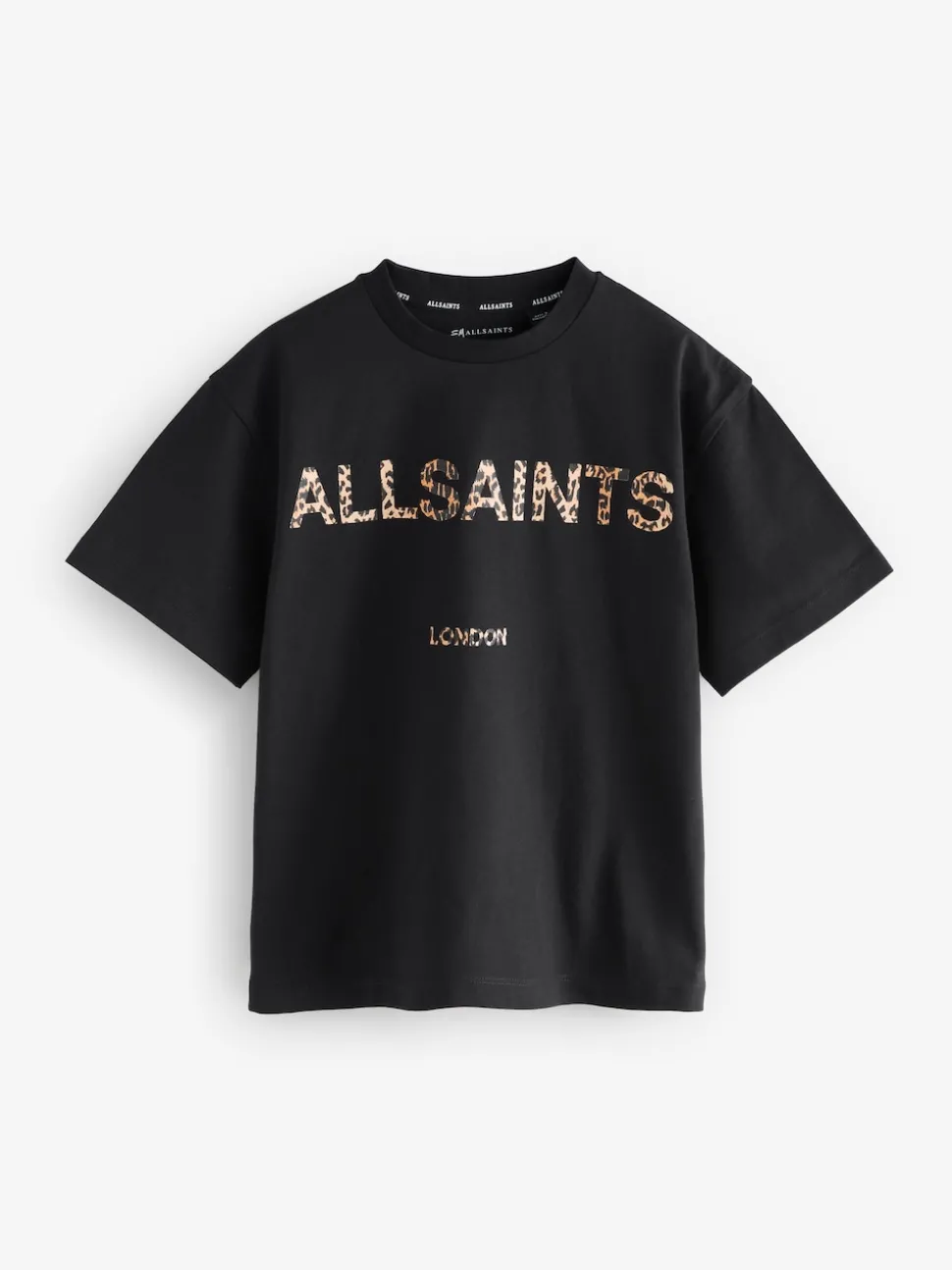 smALLSAINTS Black/Pink Oversized Girls Logo T-Shirts 3 Pack