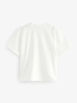 smALLSAINTS Black/Pink Oversized Girls Logo T-Shirts 3 Pack